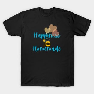 Happiness in homemade T-Shirt